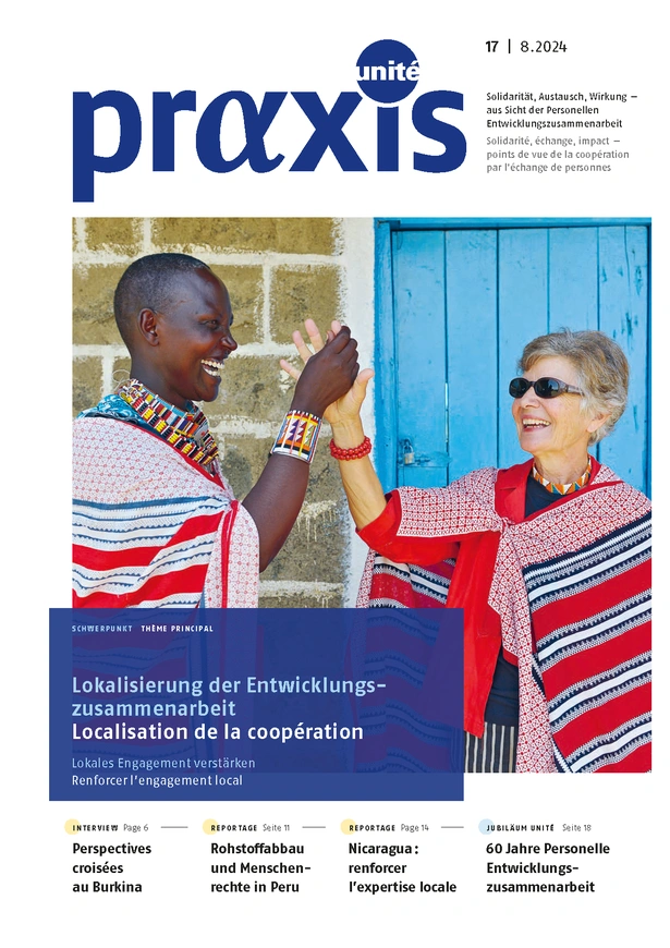 Page de couverture Praxis Nr. 17